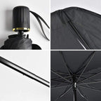 helloleiboo Car Windshield Sun Shade UV Rays and Heat Sun Visor Protector Foldable Reflector Umbrella brella Shield