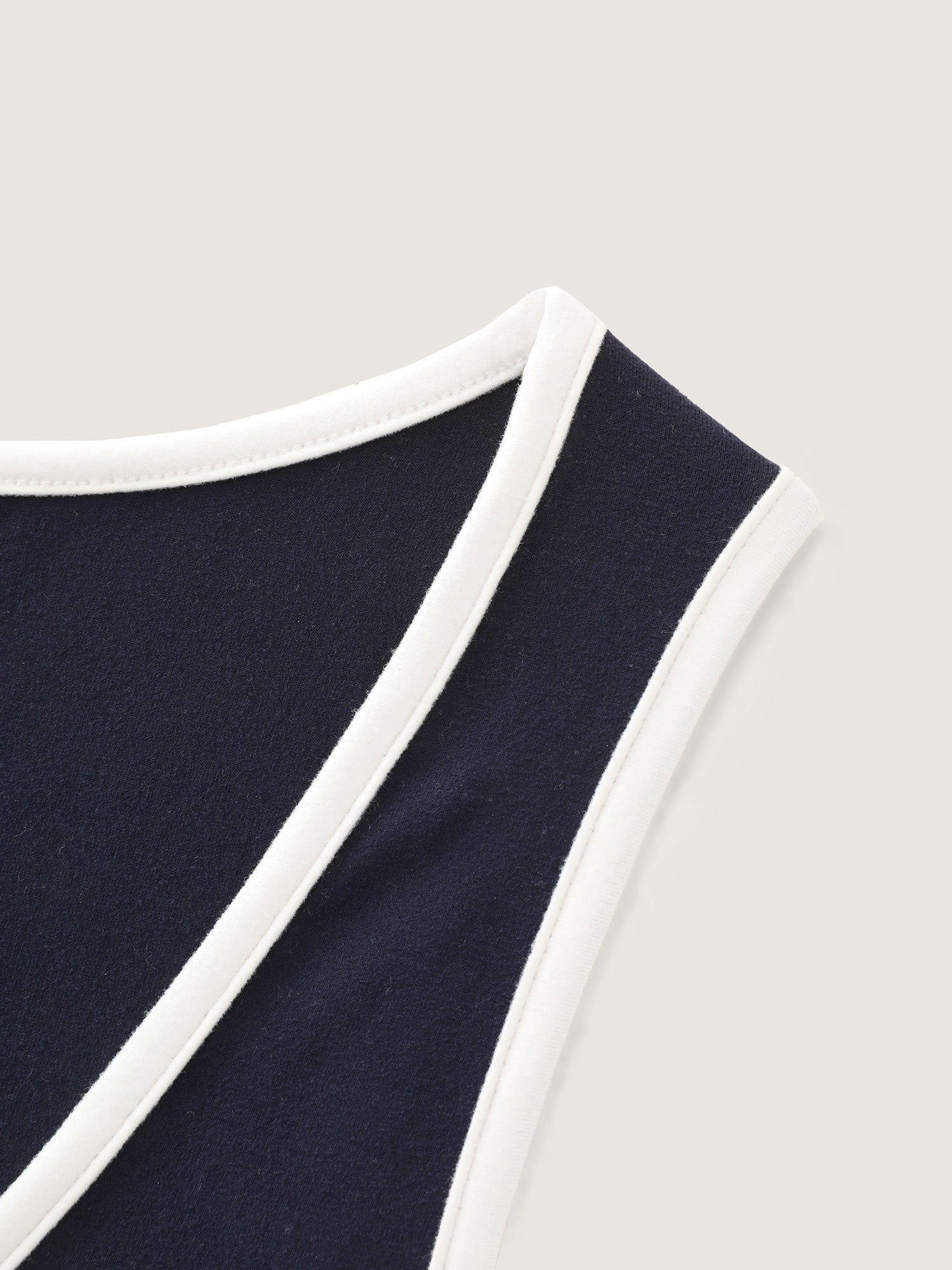 Stretchy Color Contrast Tank Top