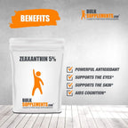 BulkSupplements.com Zeaxanthin 5% Powder - Antioxidants Supplement - Eye Vitamins for Vision - Eye Supplements - Eye Vitamin (5 Kilograms - 11 lbs)