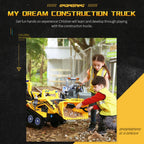 FD-2810 2.4G Crawler Construction Truck Manned Dual Mode RC Bulldozer Car RTR