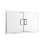 40-Inch  Steel Double Access Door - Traditional