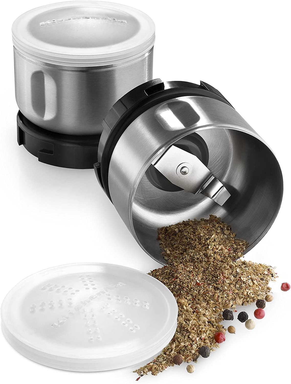 KitchenAid Bcgsga Spice Grinder Accessory Kit, Stainless Steel