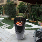 Hakka 18" Outdoor Barbecue Grill Charcoal Backyard Cooker BBQ Smoker