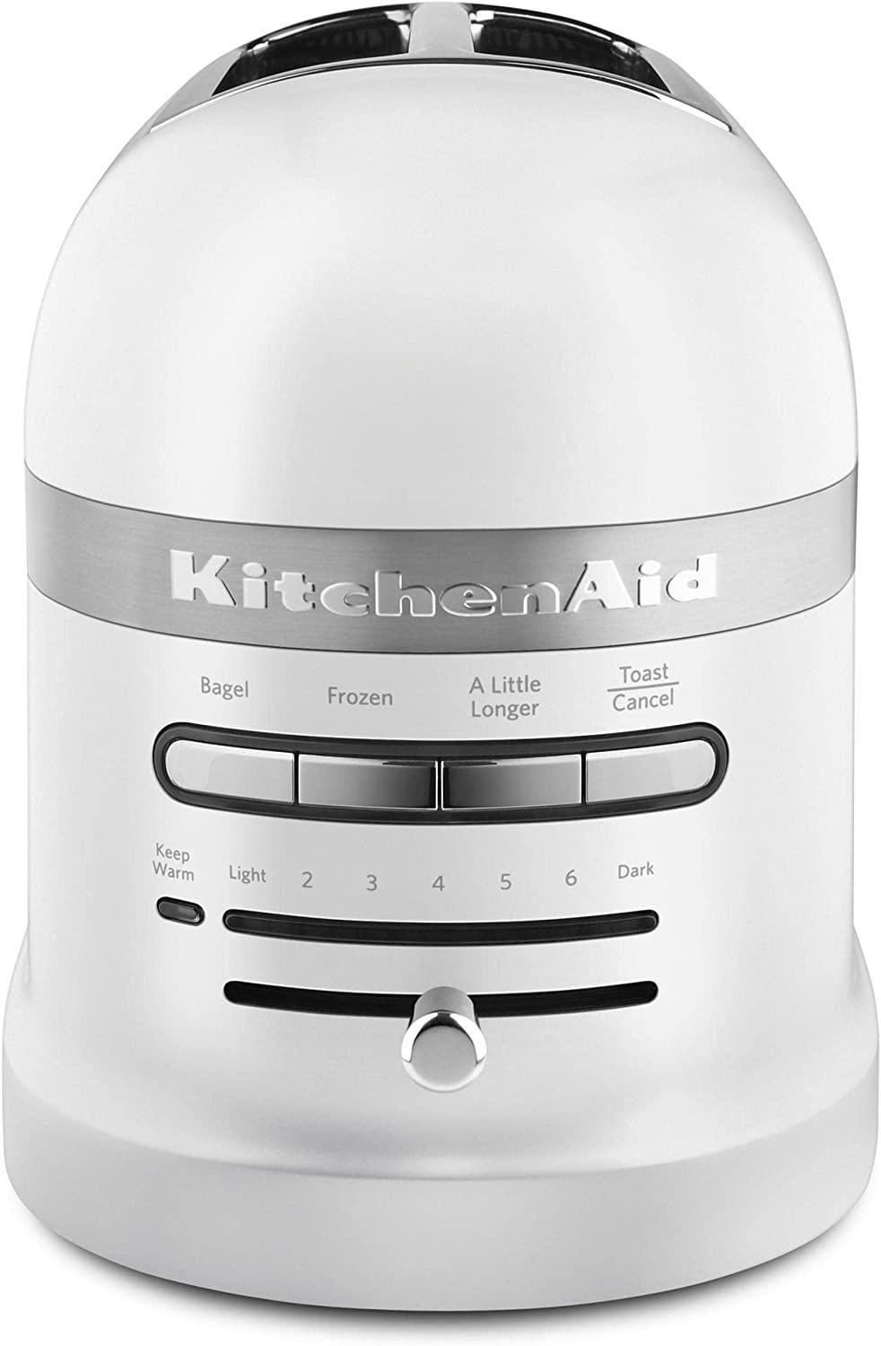 KitchenAid Pro Line Series 2-Slice Automatic Toaster, Frosted Pearl White