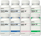 Strength Stack +Plus (Testosterone Enhancement System) - Strength, Power, Muscle Hardening, Recovery - Test-600x™, Deca 200®, VAR 10®, Tren 75® - 2 Month Supply from Anabolic Research™