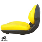 TRAC SEATS Yellow Seat for John Deere X300 X300R X304 X320 X324 X340 X350 X350R X354 X360 X370 X380 X384 X390 X394 AM136044 AUC11188 AUC13500 (Same Day )