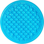 3 rings kiddie pool for toddler, 48”x12”, kids swimming pool, inflatable baby ball pit pool, small infant pool (blue)