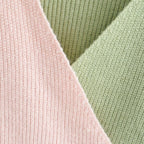 patchwork crop knitted sweater