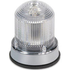 EDWARDS SIGNALING 125XBRZW24D Warning Light,LED,24VDC,White,65 FPM