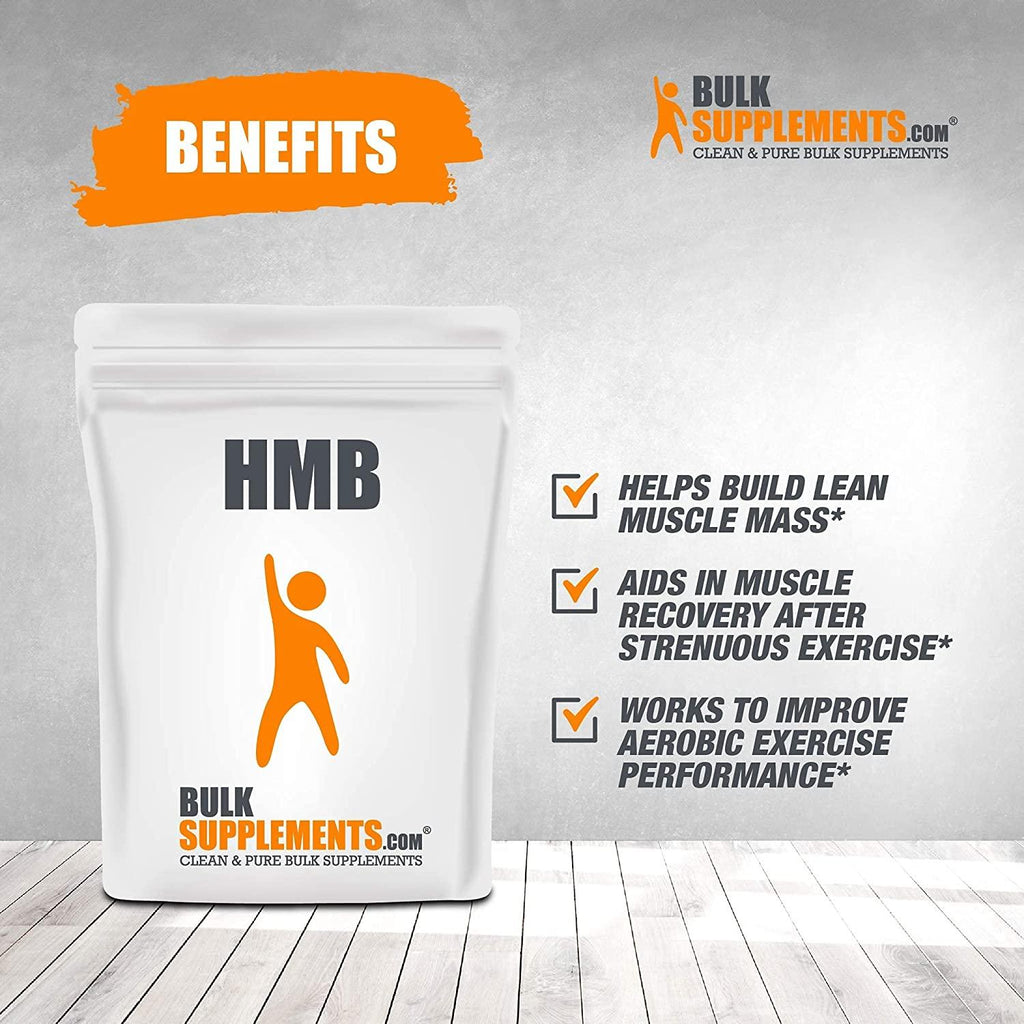 BulkSupplements.com HMB Powder - Fasting Supplement - Butyrate Supplement - Muscle Building Supplements (5 Kilograms - 11 lbs)