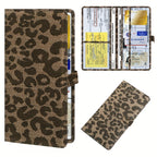 Car Registration &amp; Insurance Card Holder For Women And Men, Auto Glove Box Organizer Document Wallet Faux Leather Manual Folder