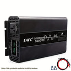 7000W 5000W 4000W Car Power Inverter Converter Pure Sine Wave Inverter Power DC 12V To AC 110V 50HZ Power Bank Converter With LCD Display