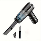 120W Portable Car Vacuum Cleaner Rechargeable Handheld Automotive Vacuum Cleaner For Car Wireless Dust Catcher Cyclone Suction Wireless Vacuum Cleaner