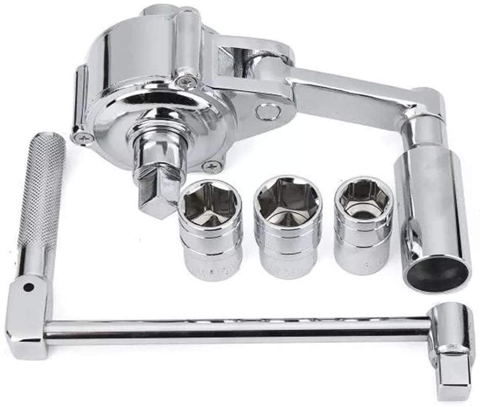 Screwdriver Set, Multiplier Spanner Torque Wrench Lug Nut Remover 1/2 Drive Socket Nut Puller Repair Tools Household Universal Hand Tools
