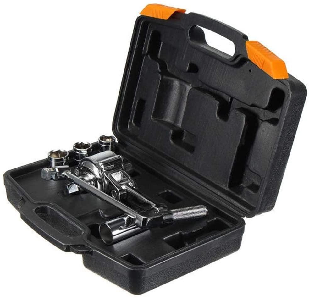Singlin58 Tool Repair Wrench Multiplier Spanner Torque Wrench Lug Nut Remover 1/2 Drive Socket Nut Puller Repair Tools Bike
