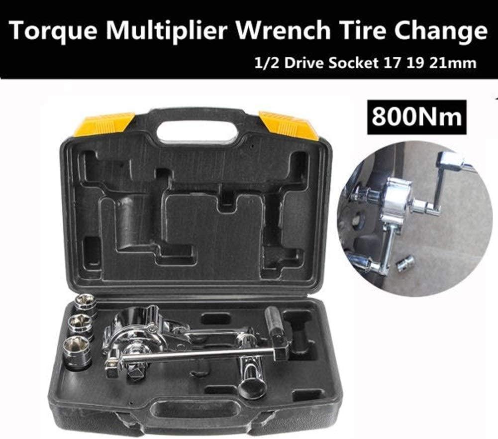 Screwdriver Set, Hand Tools Multiplier Spanner Torque Wrench Lug Nut Remover 1/2 Drive Socket Nut Puller Repair Tools