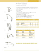 Single Pool Handrail SR Smith Artisan Designer Series (ART-1004)