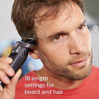 Philips Norelco Multigroom Rechargeable Grooming Kit Beard Shave Ear Trimmer