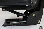 Black Waffle Style TRAC SEATS  Tractor Suspension SEAT with TILT FITS Massey Ferguson 231 234 234H 234S 235 240 245 250 255 265 270 274 275 285 (Fast - Delivers in 1-4 Business Days)