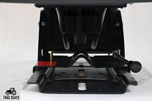 Blue TRAC SEATS  Waffle Style Universal Tractor Suspension SEAT with TILT FITS Ford/Holland 4000 4100 4110 4330 4600 4610 (Same Day  - Delivers in 1-4 Business Days)