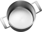 Demeyere Industry 5-Ply 8-qt Stainless Steel Stock Pot