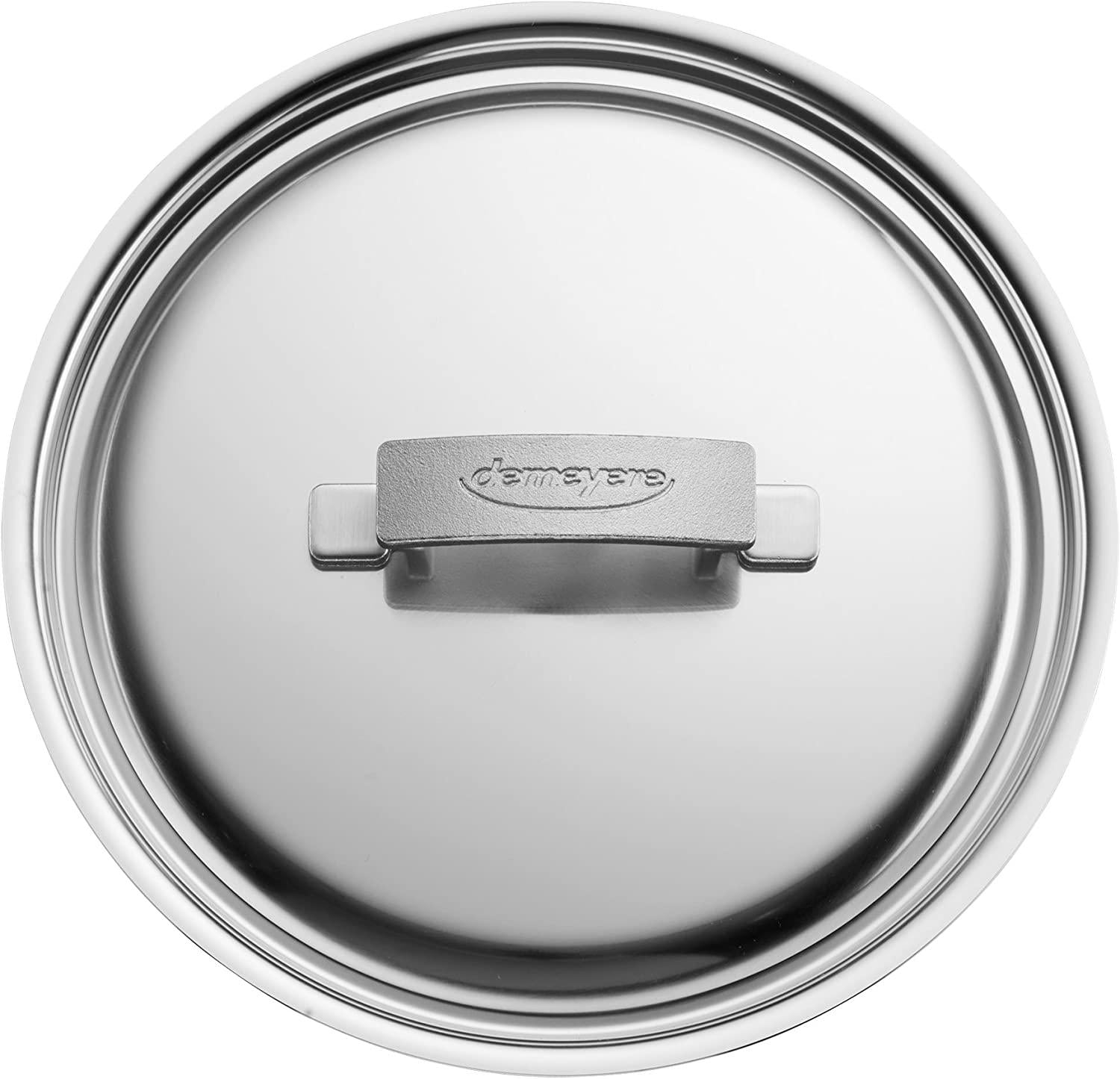 Demeyere Industry 5-Ply 8-qt Stainless Steel Stock Pot