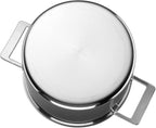 Demeyere Industry 5-Ply 8-qt Stainless Steel Stock Pot