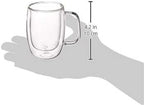 ZWILLING J.A. Henckels Double Espresso Cup Set, Clear