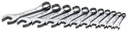 SK Professional Tools 86231 11-Piece 12-Point Fractional Short Combination Wrench Set - SuperKrome Finish, Set of 11 Chrome Wrenches Made in USA