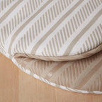 KitchenAid Albany Mini Cotton Oven Mitts with Silicone Grip, 5.5"x8", Milkshake 2 Count