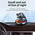 Car Air Freshener Solar Rotating Fragrance Decoration Car Interior Accessories Women Men Original Flavored Perfume Diffuser