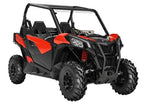 Spike Can Am Maverick Trail Scratch Resistant Full Windshield With Sliding Vent