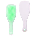 Tangle Teezer The Mini Ultimate Detangling Brush, Dry and Wet Hair Brush Detangler for Traveling and Small Hands, Marshmallow Duo