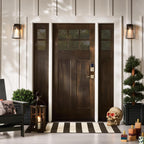 Model-S Satin Nickel Single-Cylinder Smart Deadbolt Lock with Keypad, Bluetooth and Discrete PIN Code Input