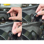 Premium Car Plastic Fastener Clips: Perfect For Auto Bumper, Door Trim, Panel Fender &amp; More!