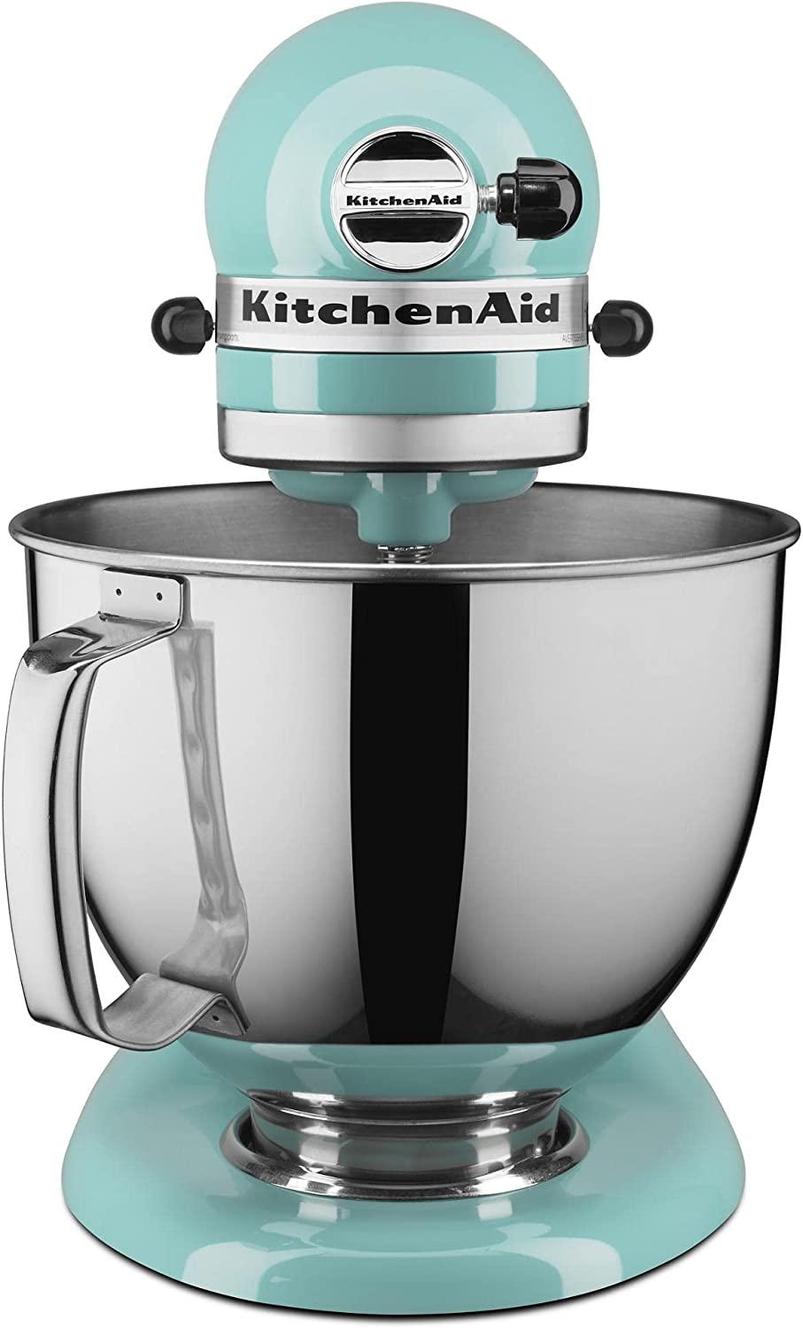 KitchenAid KSM150PSAQ Artisan Series 5-Qt. Stand Mixer with Pouring Shield - Aqua Sky