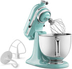 KitchenAid KSM150PSAQ Artisan Series 5-Qt. Stand Mixer with Pouring Shield - Aqua Sky