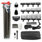 Wahl  Steel Lithium Ion 2.0+ Slate Beard Trimmer for Men Electric 9864