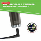 Wahl  Steel Lithium Ion 2.0+ Slate Beard Trimmer for Men Electric 9864