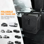 Foldable Car Trash Can, Hanging Waterproof Leakproof Trash Can StoraBag For Car With LarCapacity, Car Interior Accessories For Women &amp; Men Gift