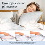 LuxClub 7 PC Extra Deep Pocket Split King Sheets &amp; Pillowcases Set - Hotel Bedding Silky Soft Eco Friendly Wrinkle Free Ultra Soft Cooling Bed Sheet Set deep Pocket up to 21" (Split King, White)