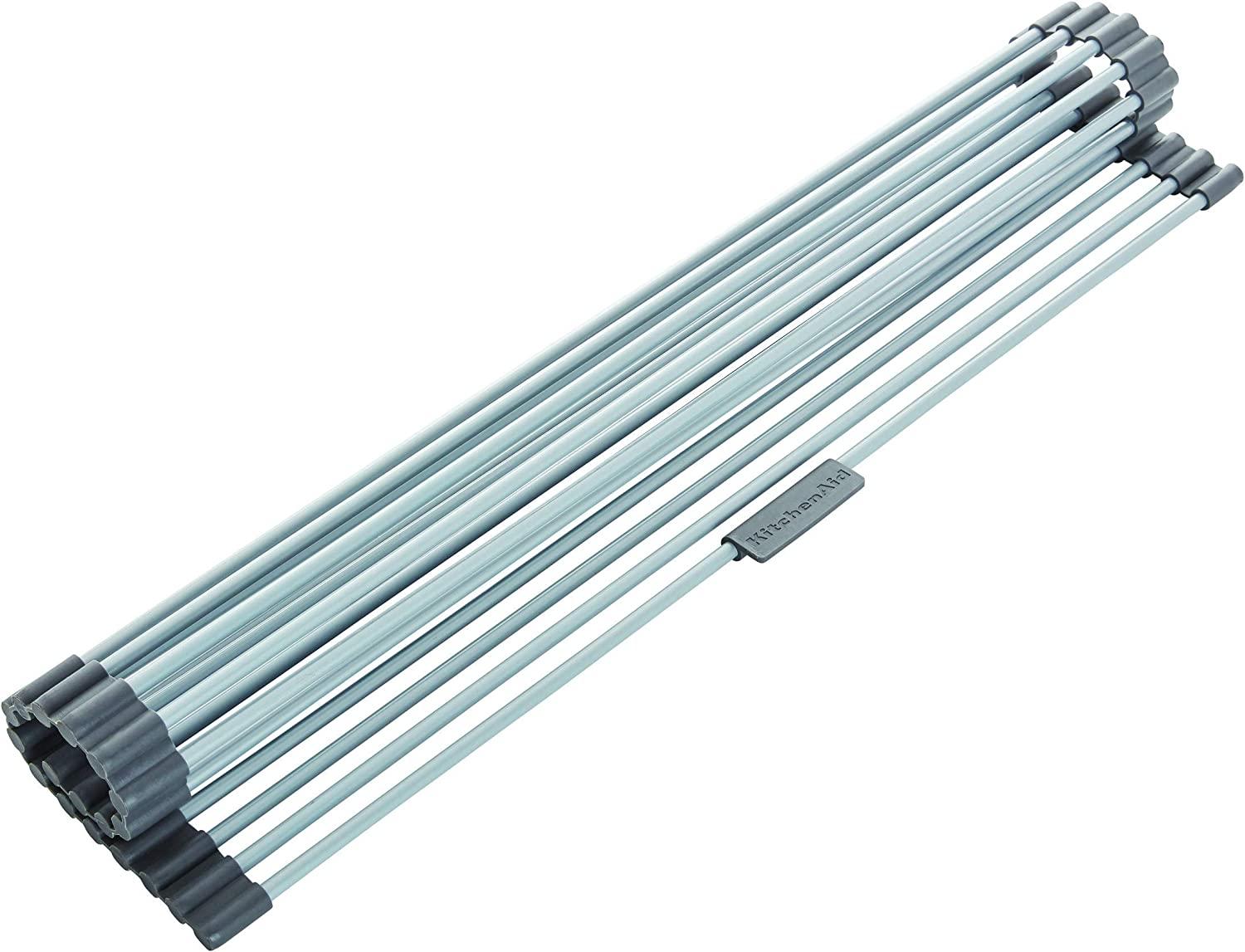 KitchenAid - KE884BXCGA KitchenAid Rolling Drying Rack, one size, Charcoal Gray