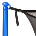 Upper Bounce 15-Foot Trampoline, with Safety Enclosure Net, Blue
