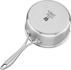 ZWILLING Spirit Ceramic Nonstick Saucepan, 2-qt, Stainless Steel