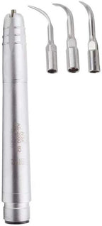 Exquisite 2Hole Dental Air Scaler Sonic Perio Hygienist Polishing Tool with 3 Compatible tips,10pcs