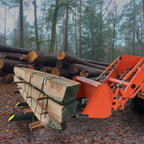 Sulythw Clamp On Pallet Forks, 43” Total Length 2000lbs Heavy Duty Tractor Forks for Loader Bucket or Skid Steer Kubota Tractor