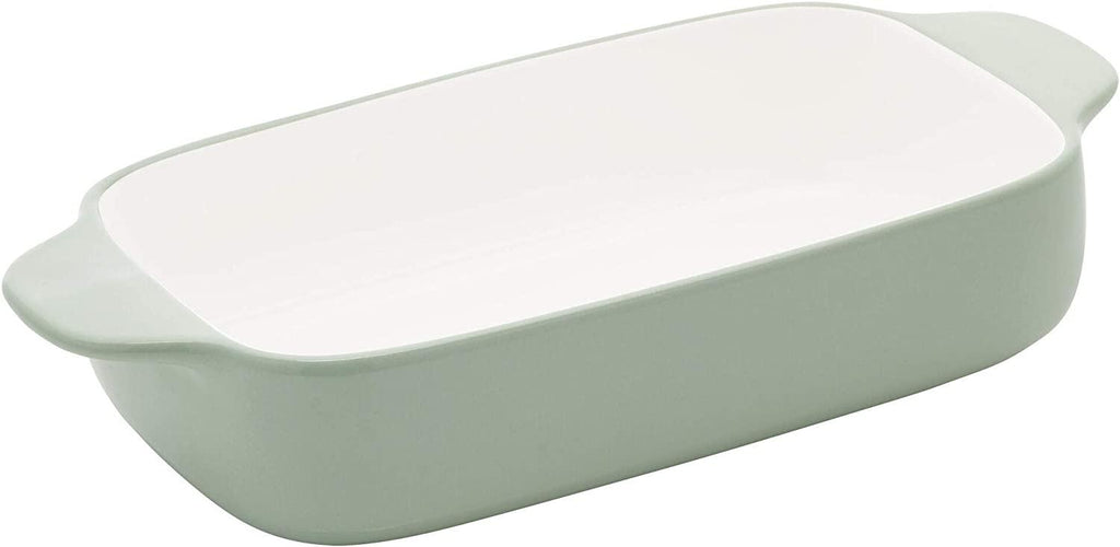 KitchenAid Vitrified Stoneware Loaf Pan, 1.5-Quart, Pistachio