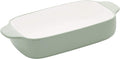 KitchenAid Vitrified Stoneware Loaf Pan, 1.5-Quart, Pistachio