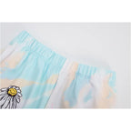 high waist tie dye sweat pants
