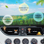 ZOSTLAND Animation Car Air Vent Clip Decoration,Skull Car Air Fresheners, Cute Car Vent Clip,Personalized Automotive Interior Decoration Accessories,Car Decor Gift for women,men (4pcs Pirate)